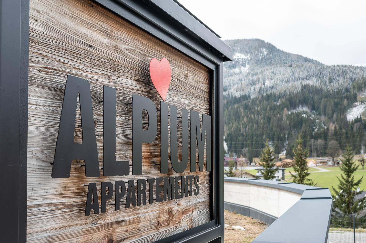 Alpium - Luxusappartements Флахау Екстер'єр фото